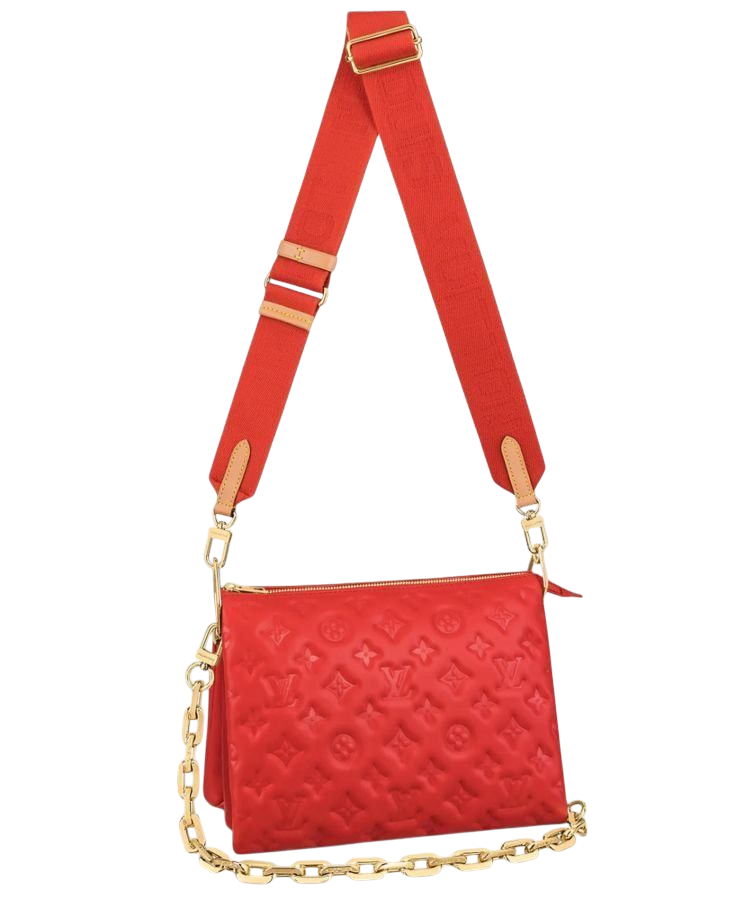 BORSA - LOUIS VUITTON COUSSIN PM RED