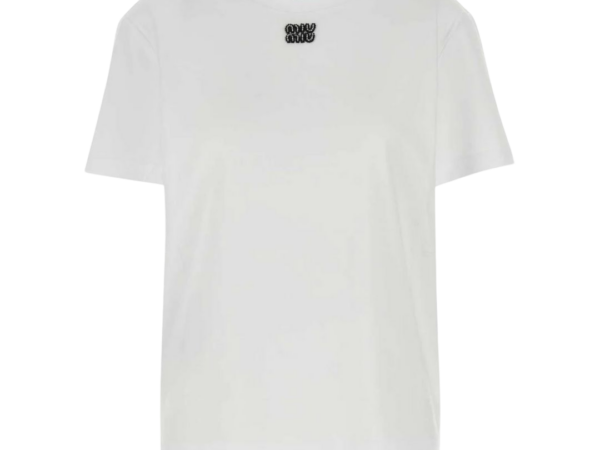 T-SHIRT - BIANCO MIU MIU