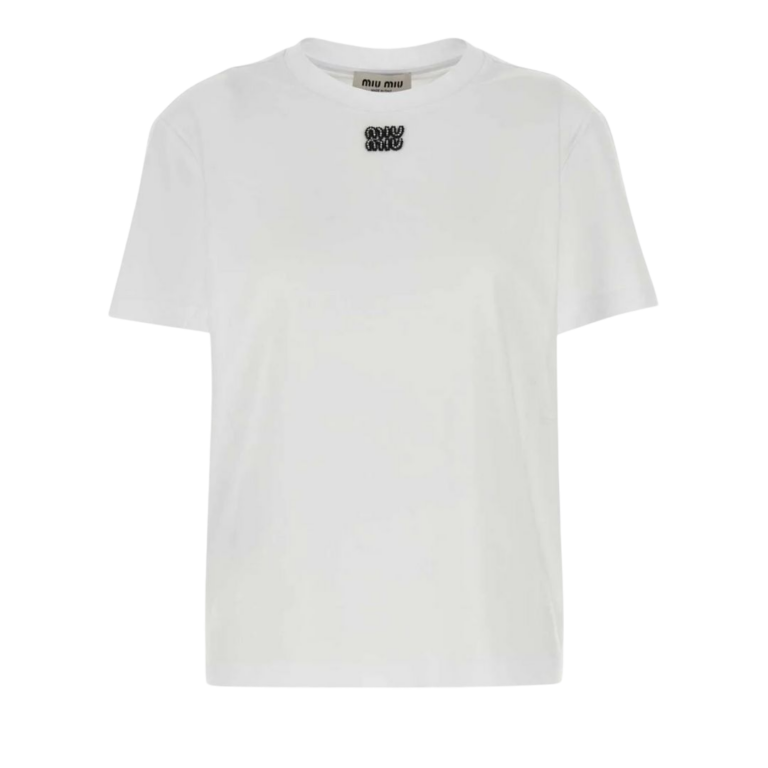 T-SHIRT - BIANCO MIU MIU