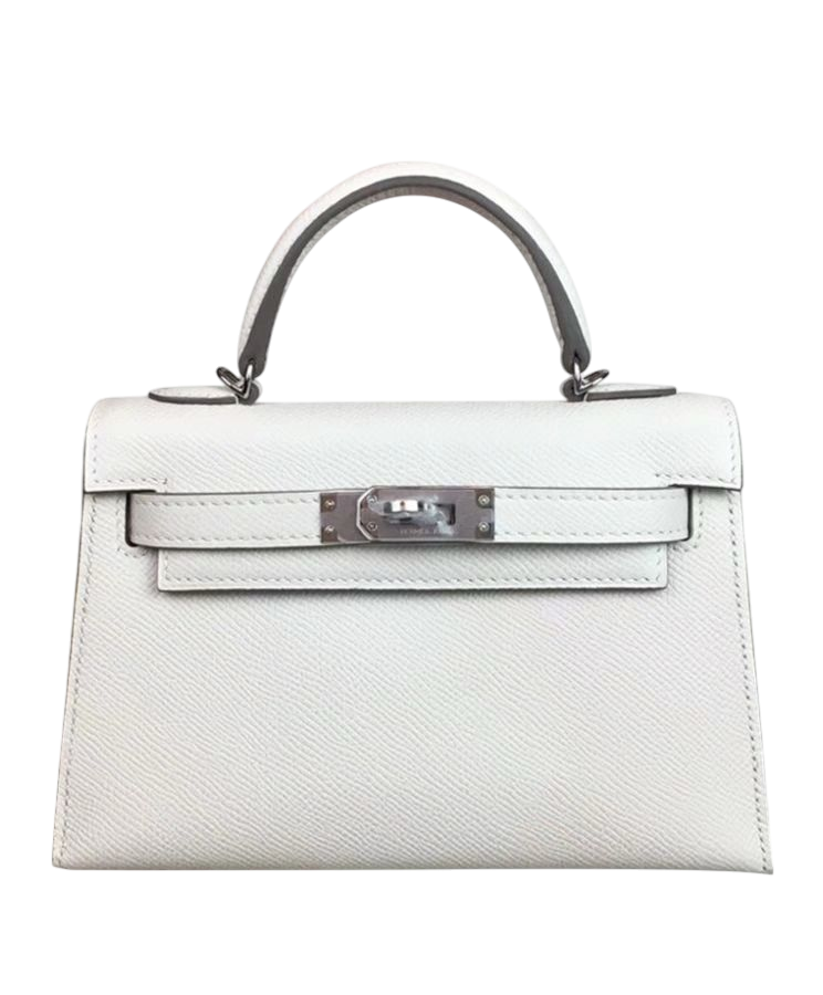 BORSA - HERMES 19 EPSOM BIANCO