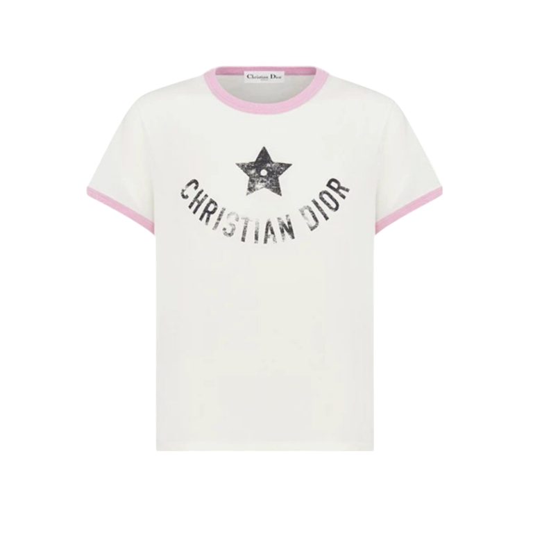 T-SHIRT - DIOR BIANCO/NERO