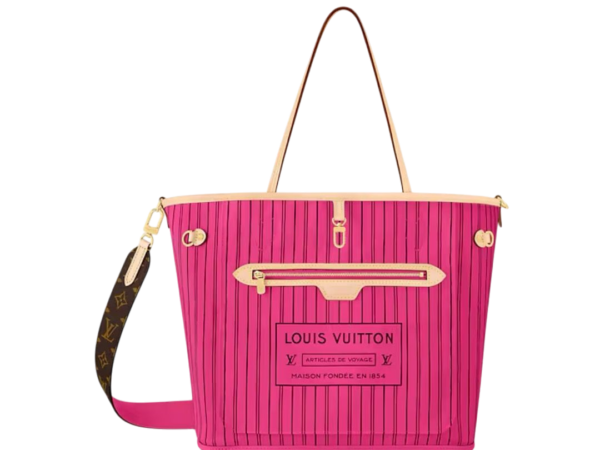 BORSA - LOUIS VUITTON NEVERFULL BANDOULIÈRE INSIDE OUT MM TOTE