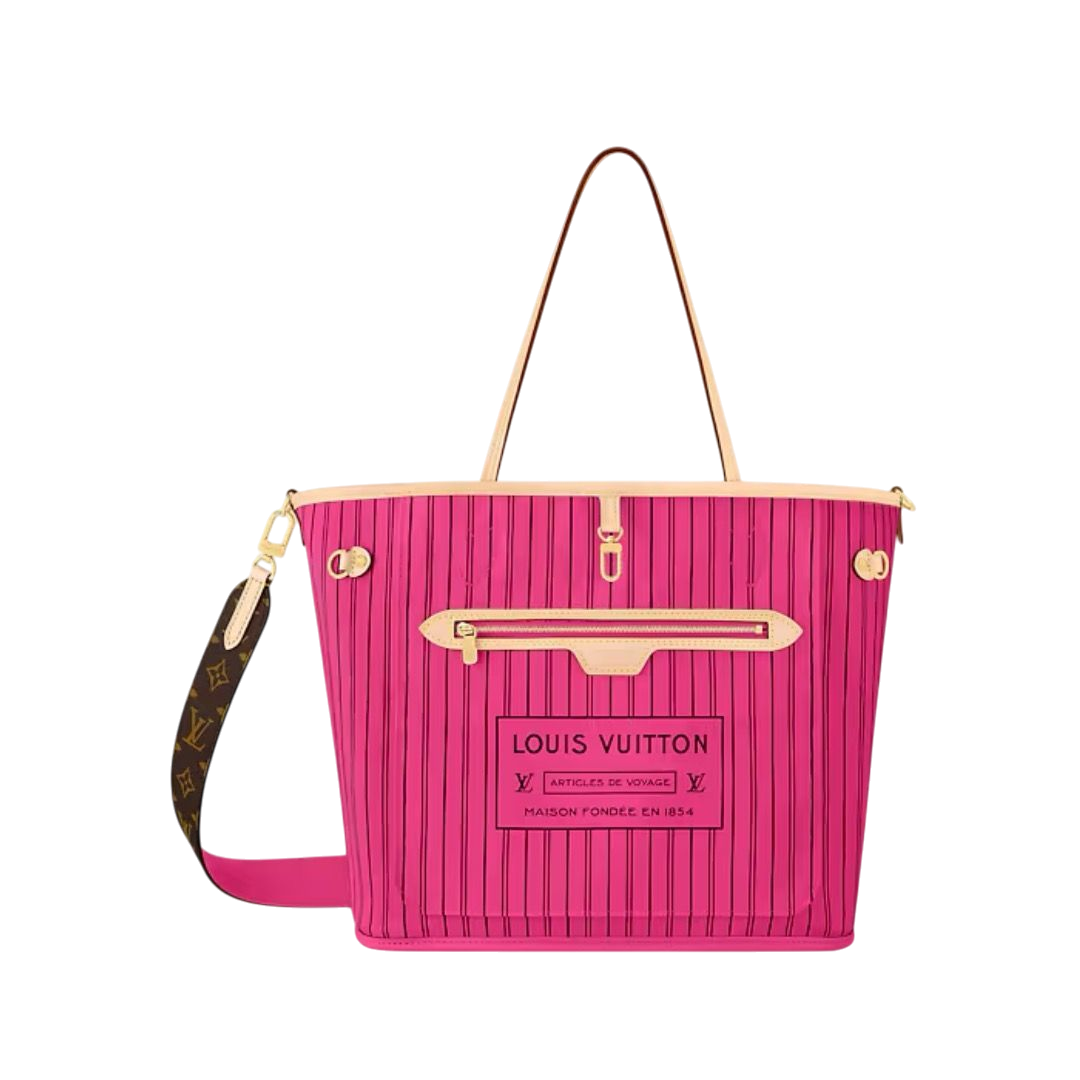 BORSA - LOUIS VUITTON NEVERFULL BANDOULIÈRE INSIDE OUT MM TOTE