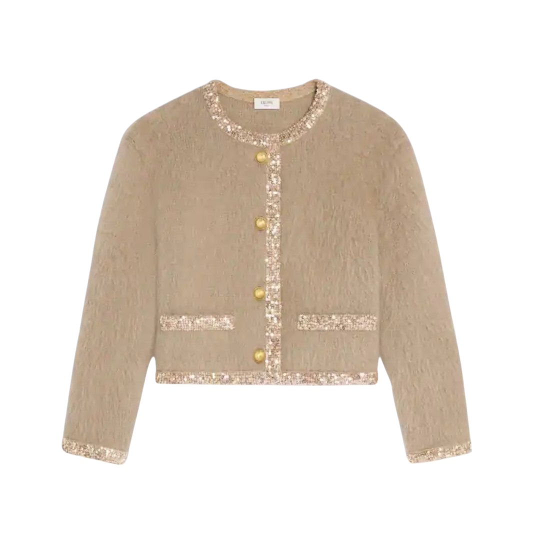 CELINE MOHAIR BEIGE