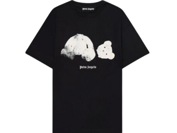 T-SHIRT - PALM ANGELS BROKEN BEAR SPRAY