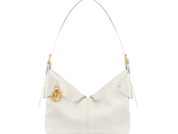 BORSA - DIOR VITELLO MACROCANNAGE BIANCO