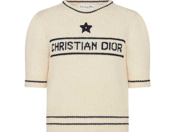 MAGLIONE - DIOR IN LANA E CASHMERE ECRU