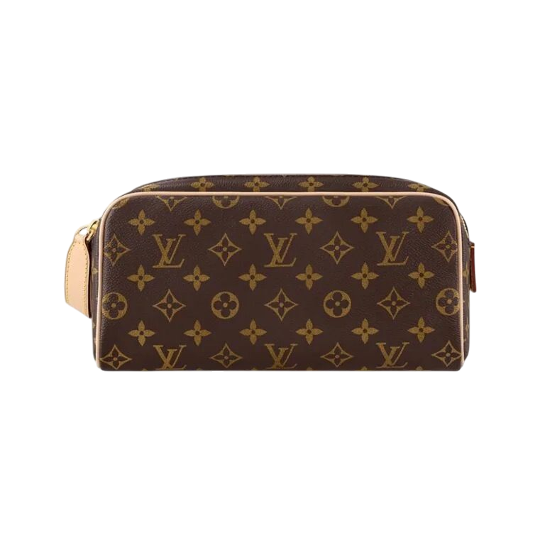 BORSA TRUCCHI - LOUIS VUITTON DOPP KIT MARRONE