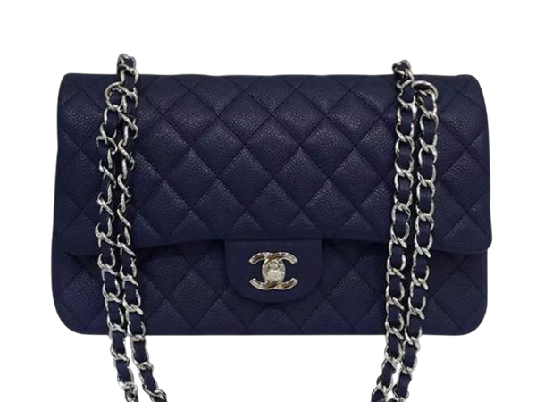 BORSA - CHANEL BLU SILBERN 30 cm