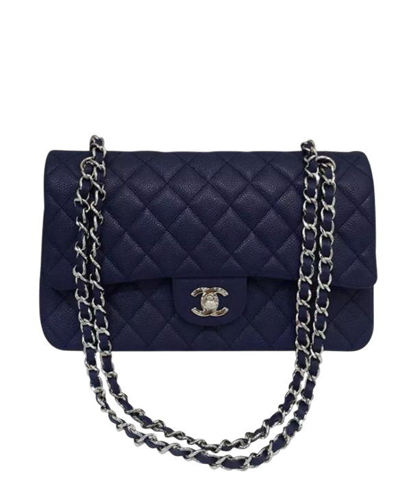 BORSA - CHANEL BLU SILBERN 30 cm