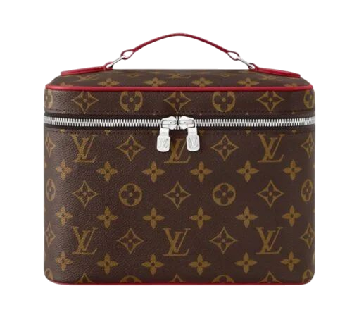 BORSA TRUCCHI - LOUIS VUITTON NICE BB ROSSA