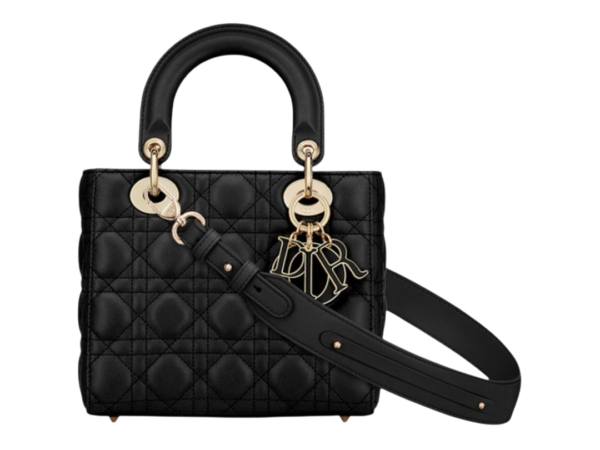 BORSA - DIOR LAMBSKIN CANNETÈ NERO