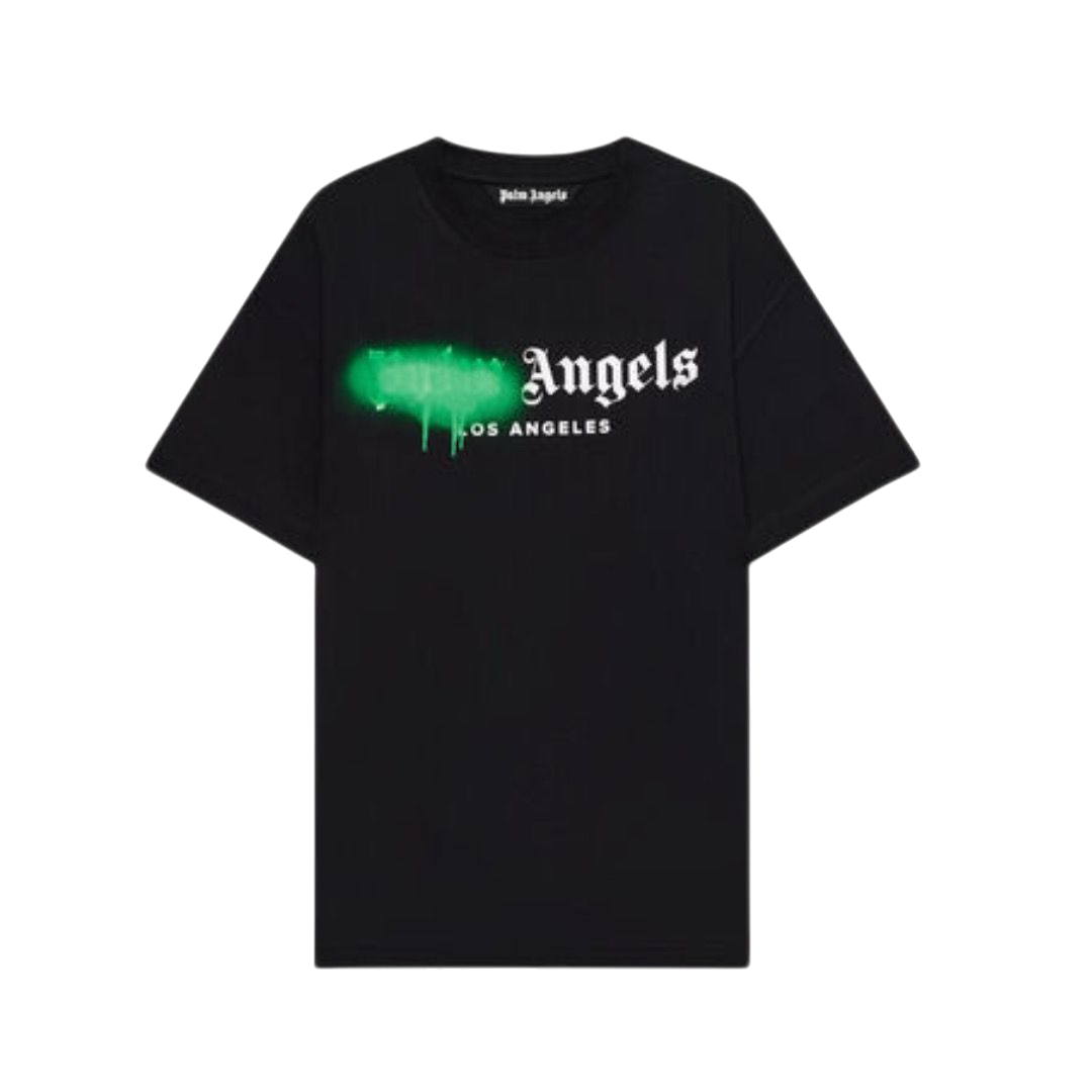 T-SHIRT - PALM ANGELS CITY LOS  SPRAY