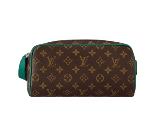 BORSA TRUCCHI - LOUIS VUITTON DOPP KIT BORNEO/VERDE