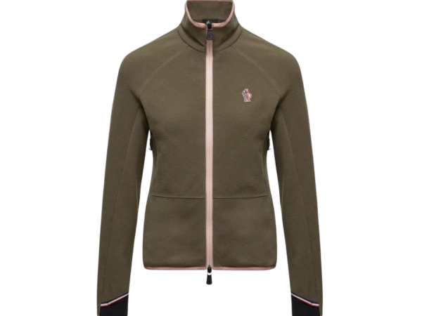 FELPA - MONCLER IN PILE CON ZIP