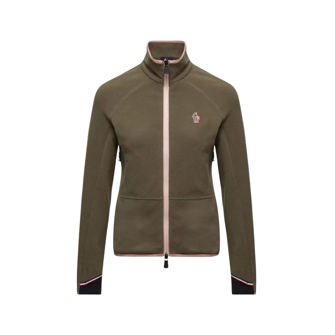 FELPA - MONCLER IN PILE CON ZIP