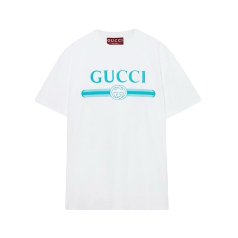 T-SHIRT - GUCCI COTONE IN JERSEY MORBIDO STAMPATO