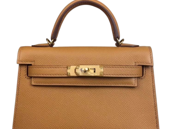 BORSA - HERMES KELLY 19 EPSOM CAFFÈ