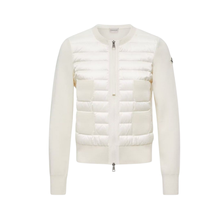 CARDIGAN - MONCLER IMBOTTITO CON ZIP
