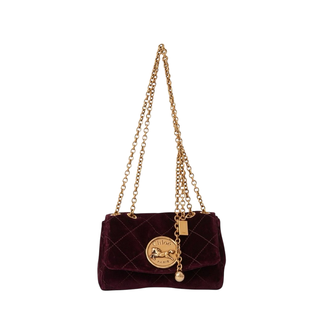 BORSA -  CHLOÈ HERITAGE IN VELLUTO
