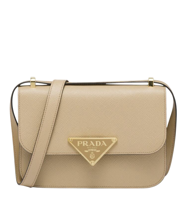 PRADA BAG SAFFIANO 22cm BEIGE