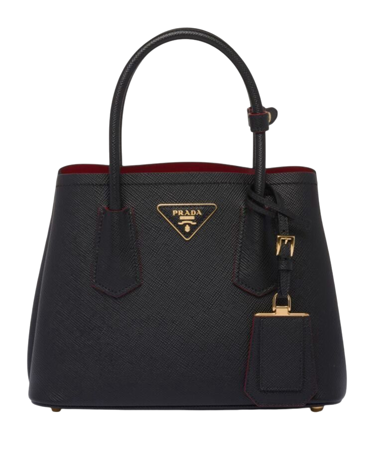 PRADA BAG DOUBLE SAFFIANO BLACK