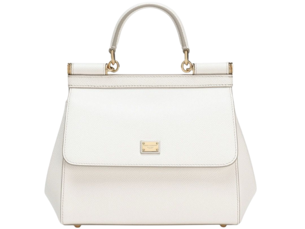BORSA - D&G SICILY PICCOLA BIANCO