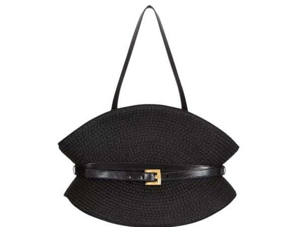 BORSA - BALMAIN SHUFFLE MINI BORSA NERA A SPALLA