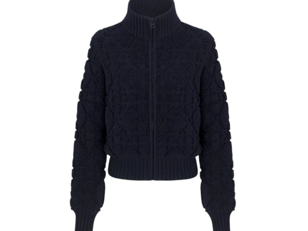 CARDIGAN - DIOR MACROCANNAGE CON CERNIERA