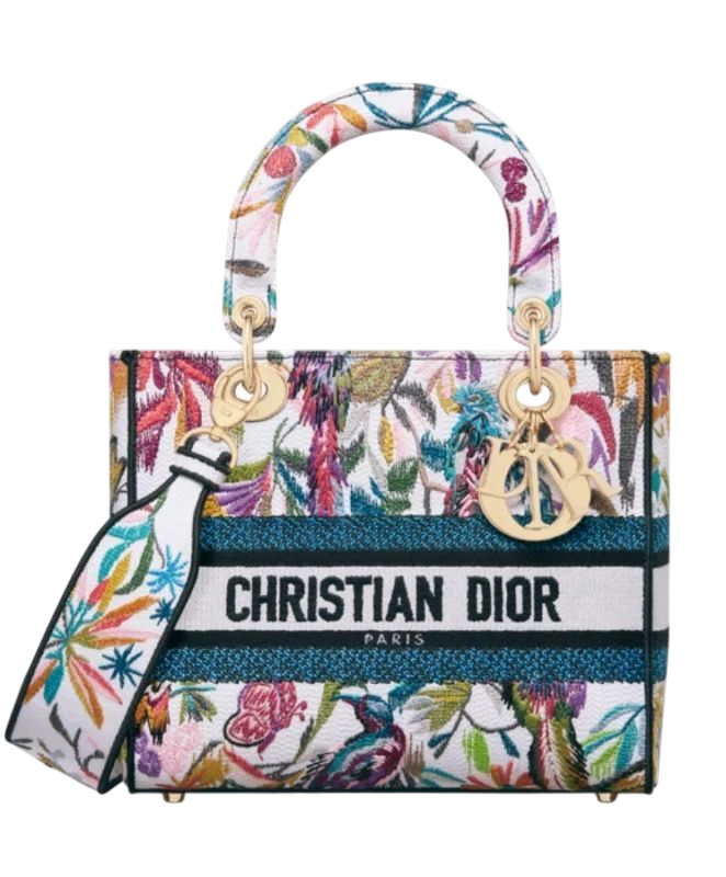 BORSA - DIOR LADY MULTICOLOR 24 cm