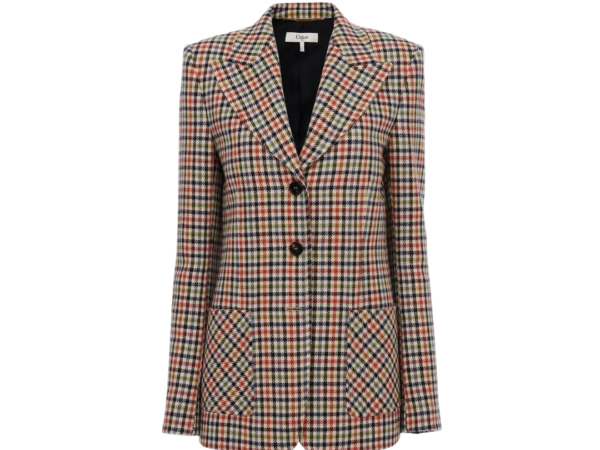 TESSUTO CHLOÈ DI LANA BROWN