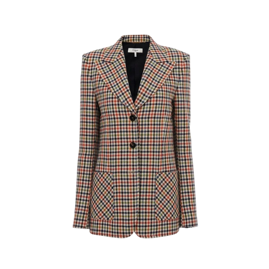 TESSUTO CHLOÈ DI LANA BROWN