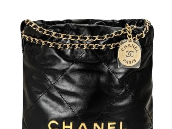BORSA - CHANEL 22 NERO 20 cm