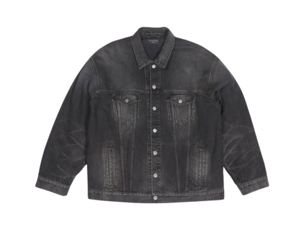 JACKET BALENCIAGA BLACK OVERSIZE