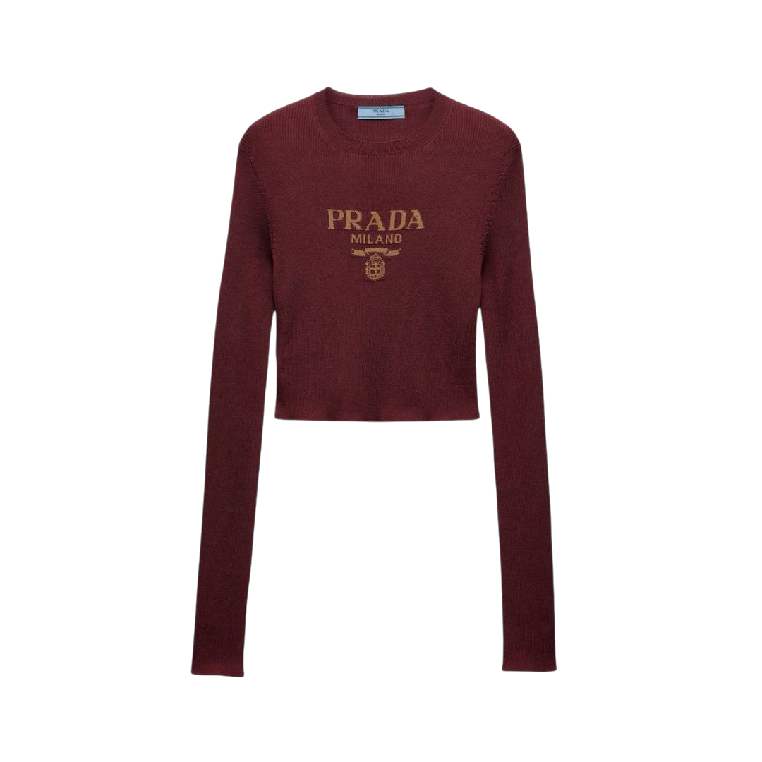 MAGLIONE - PRADA  CORTO IN SETA