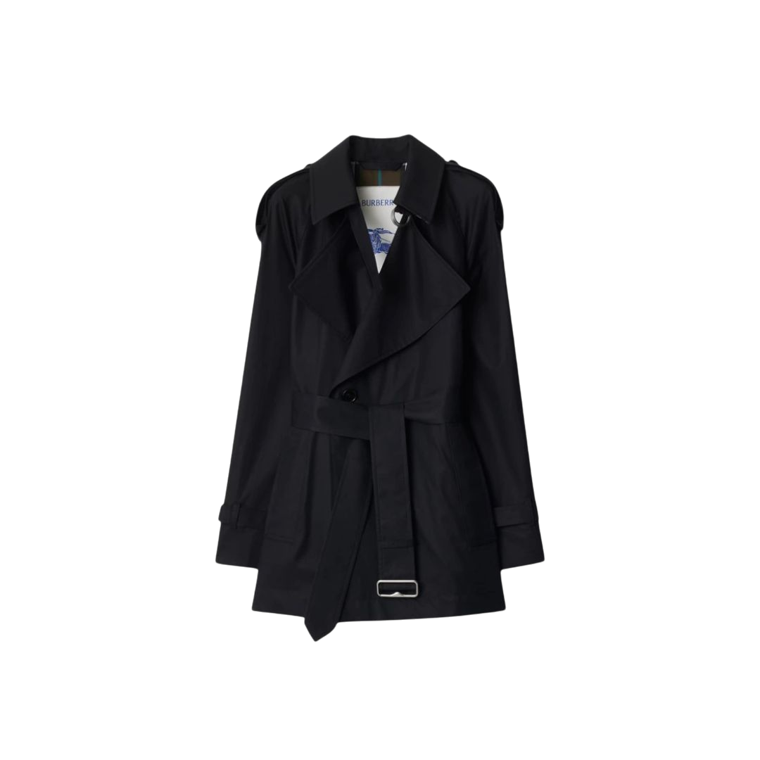JACKET BURBERRY TRENCH BLACK