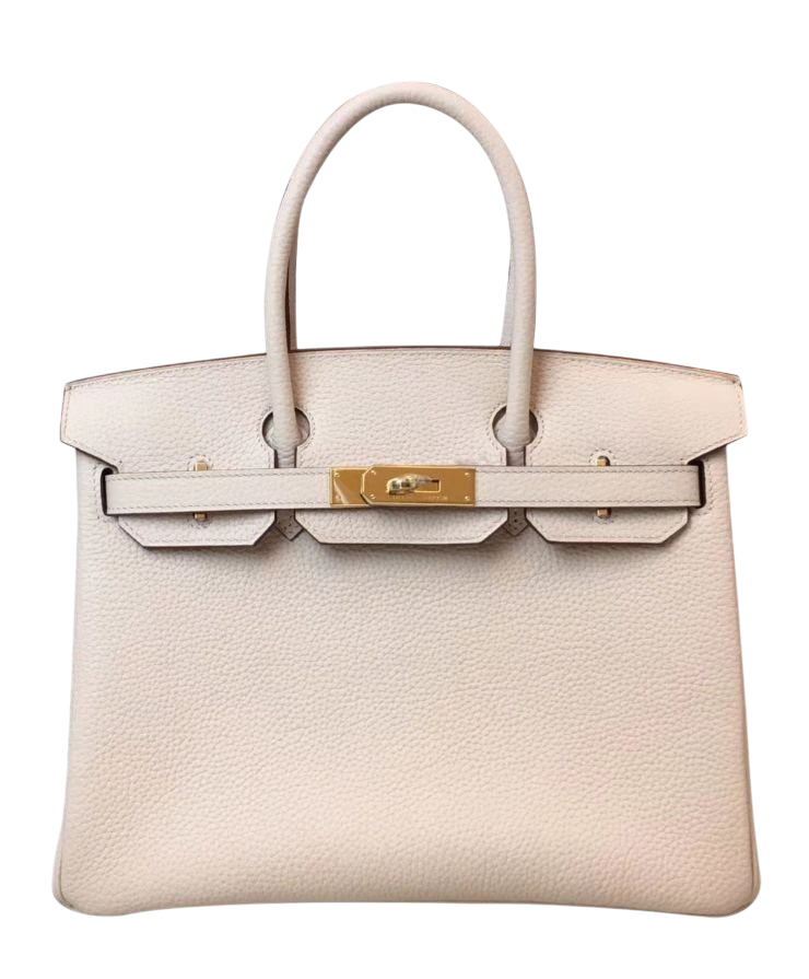 BIRKIN - HERMES  30 TOGO CREMA