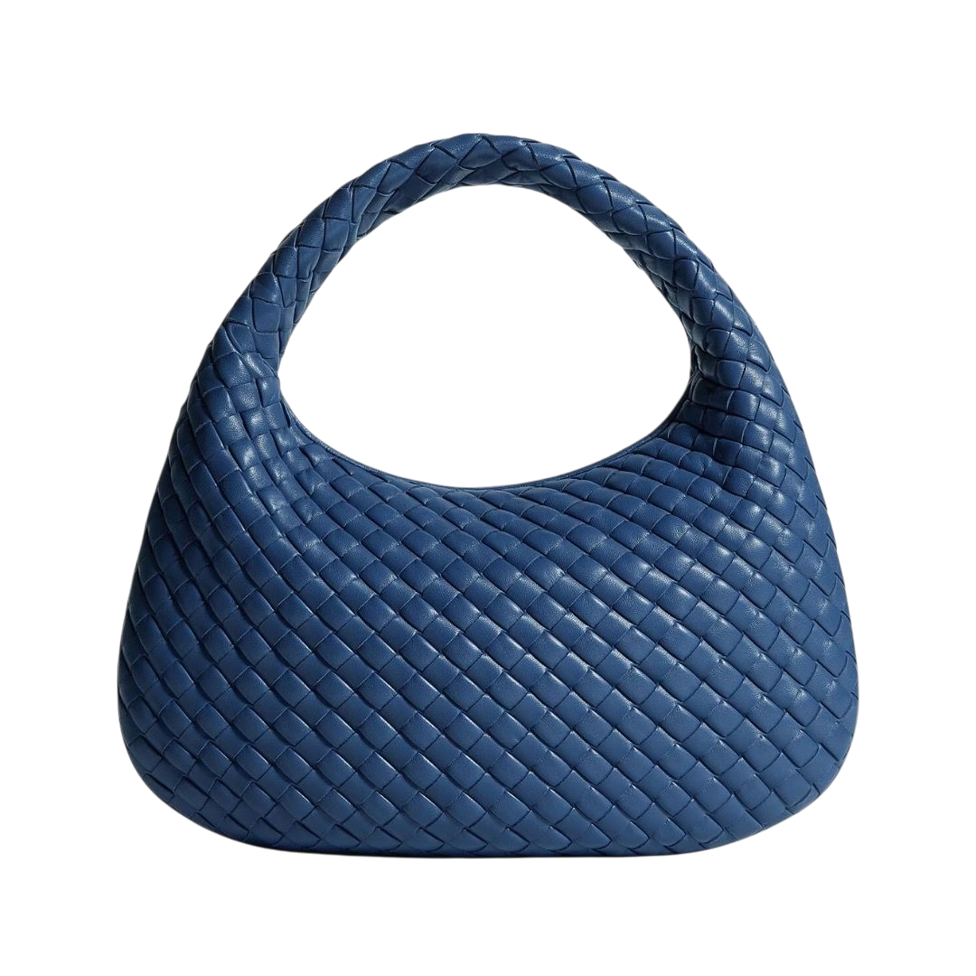 BORSA - BOTTEGA VENETA HOBO BLU NAVY