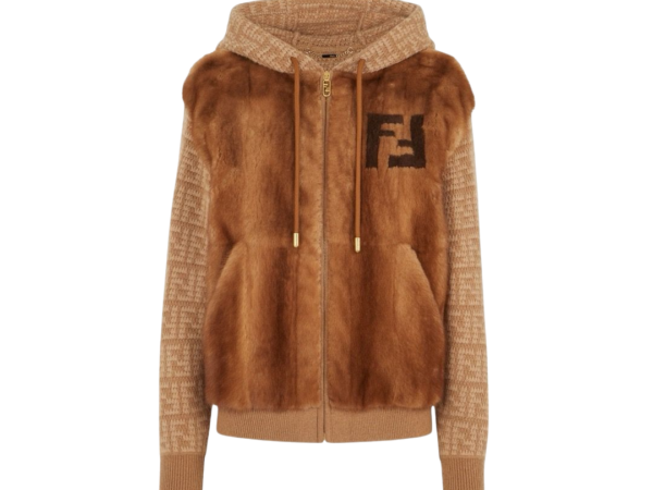 BLOUSON FENDI VISONE BROWN
