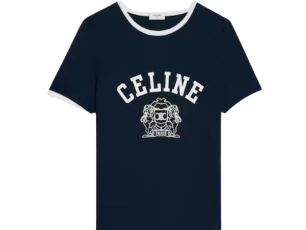 T-SHIRT - CELINE ANNI 70 IN JERSEY DI COTONE
