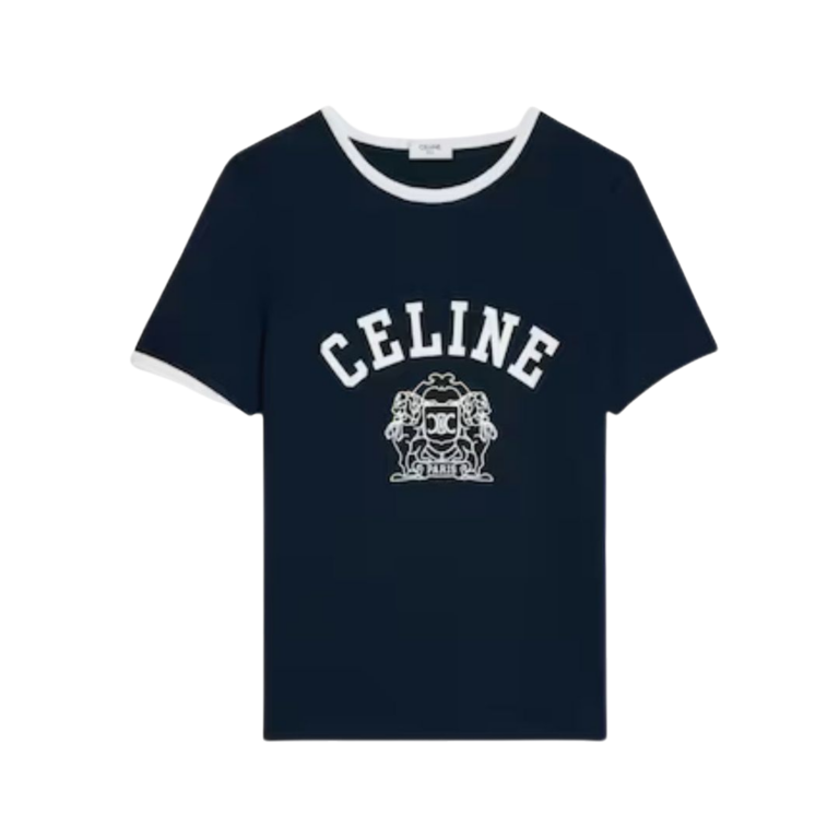 T-SHIRT - CELINE ANNI 70 IN JERSEY DI COTONE