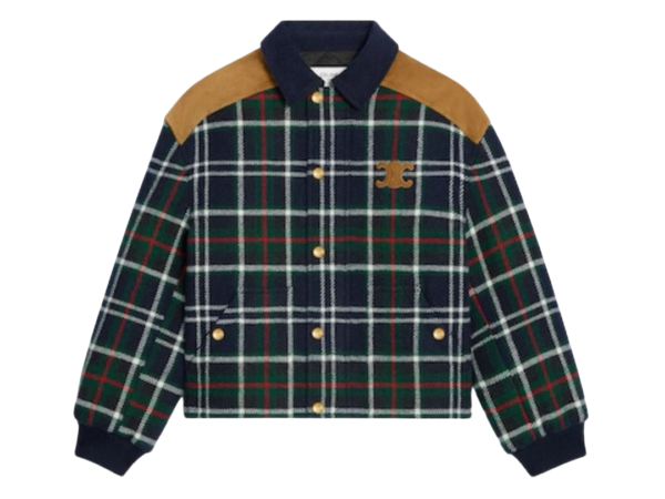 JACKET CELINE TRIOMPHE TARTAN