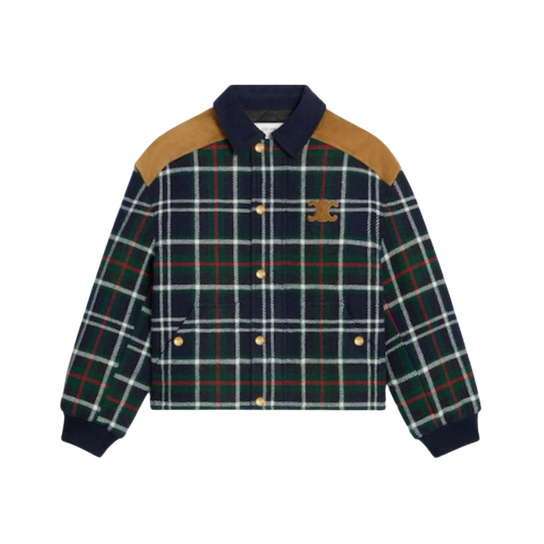 JACKET CELINE TRIOMPHE TARTAN