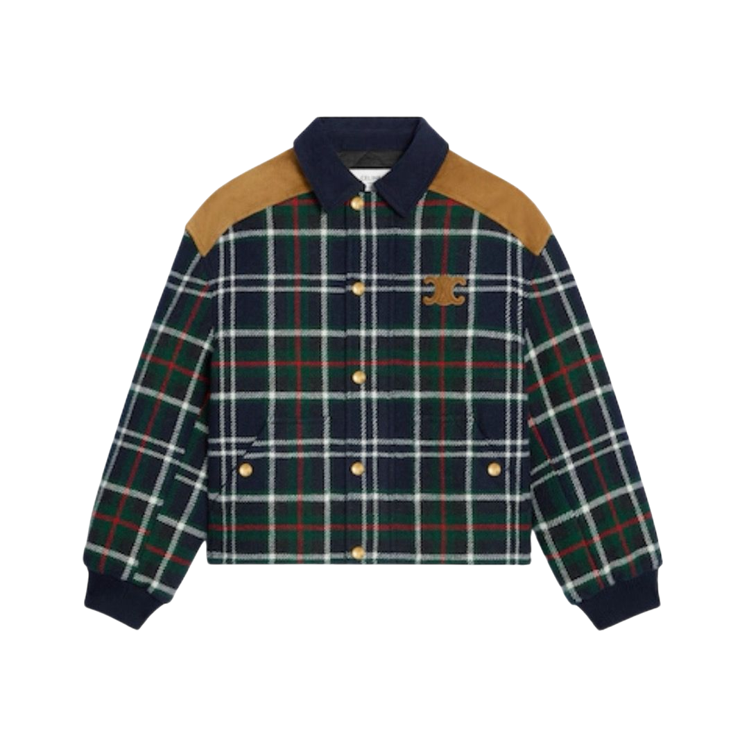 JACKET CELINE TRIOMPHE TARTAN