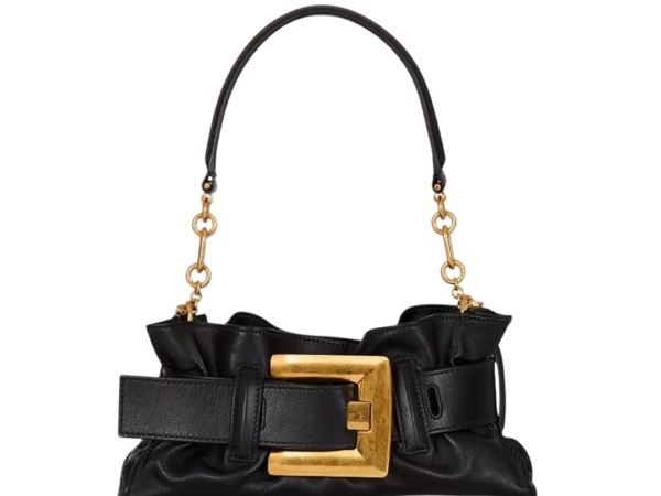BORSA - BALMAIN ANTHEM BORSA A SPALLA NERA
