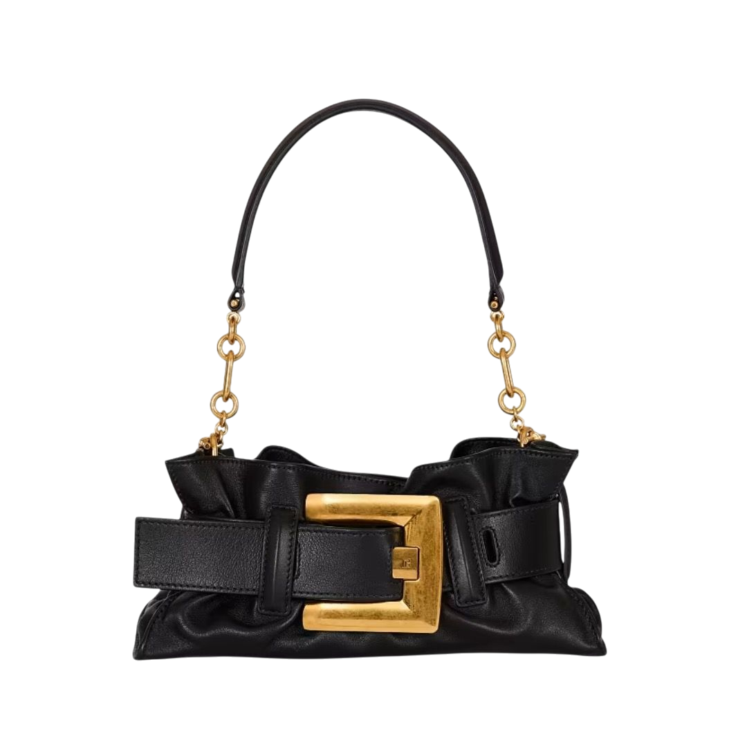 BORSA - BALMAIN ANTHEM BORSA A SPALLA NERA