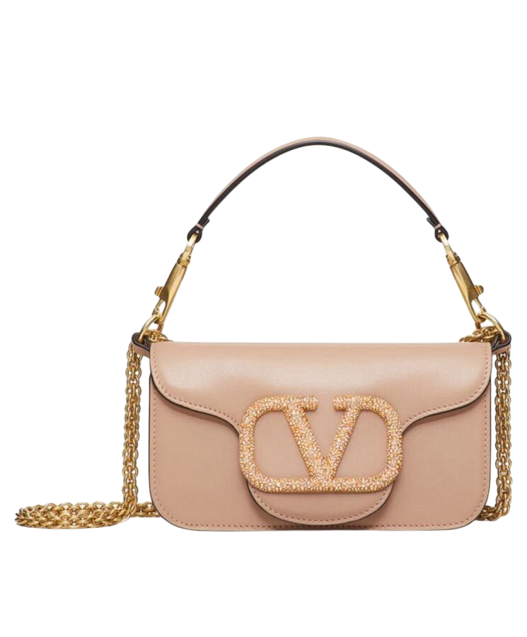 BORSA VALENTINO LOCO BEIGE 20cm