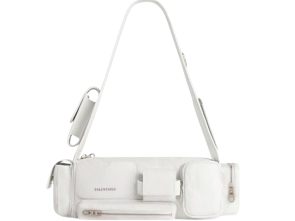 BORSA - BALENCIAGA SUPERBUSY XS TRACOLLA BIANCA