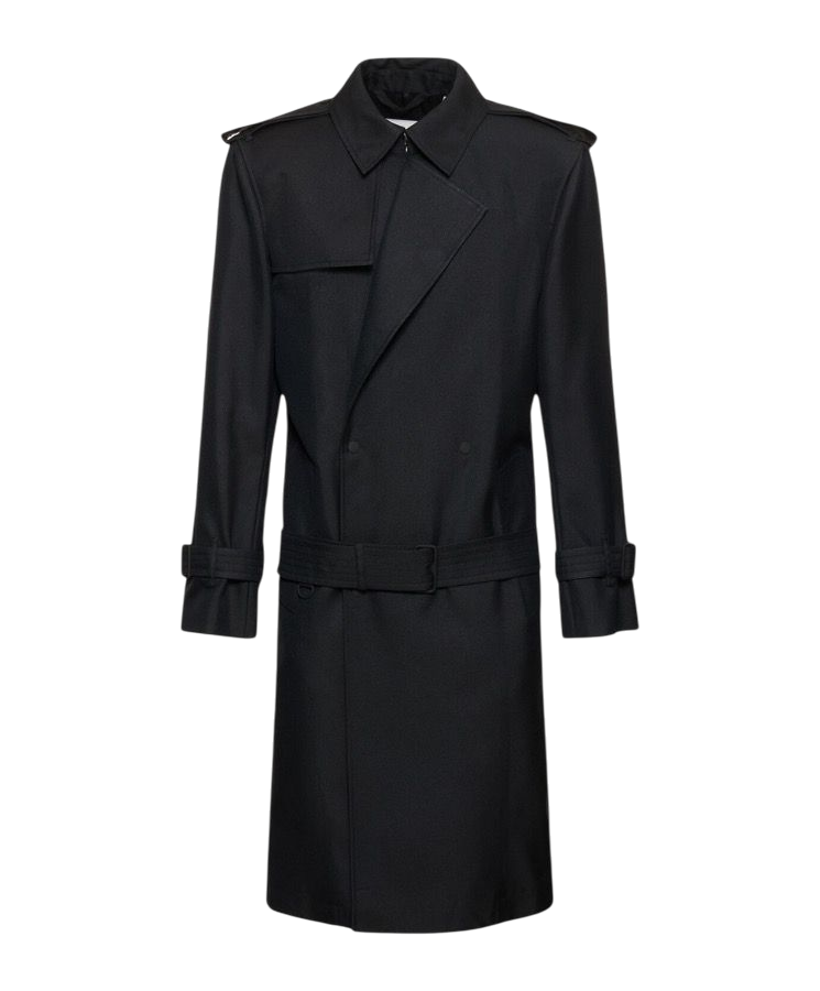TRENCH - BURBERRY DOPPIOPETTO NERO