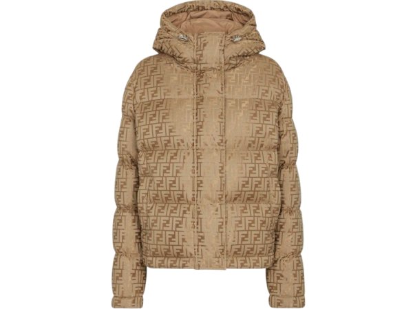 JACKET FENDI NYLON MOTIVO BEIGE